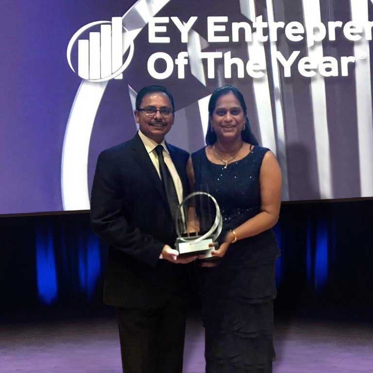 Softpath solution members receiving award